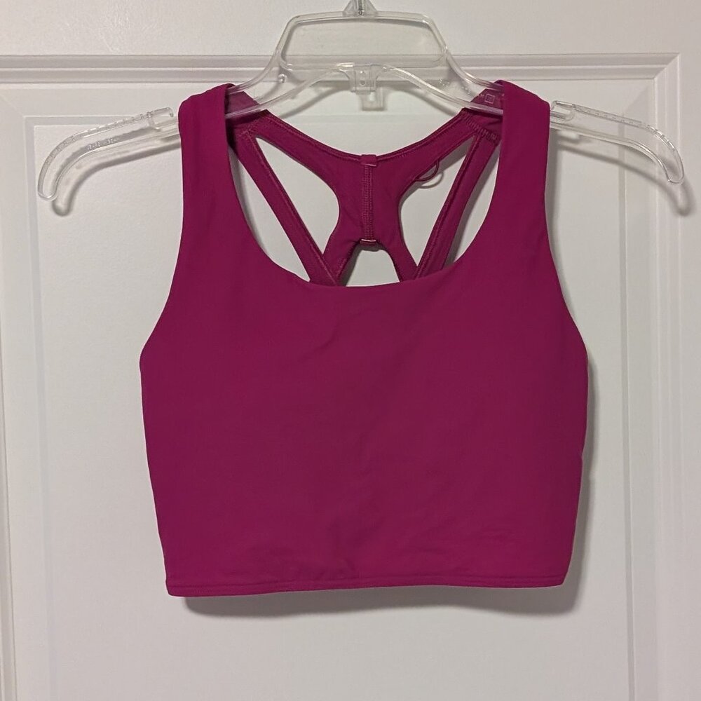Lululemon Stash It Bra, Ripened Raspberry, Size 6 - Picture 5 of 8